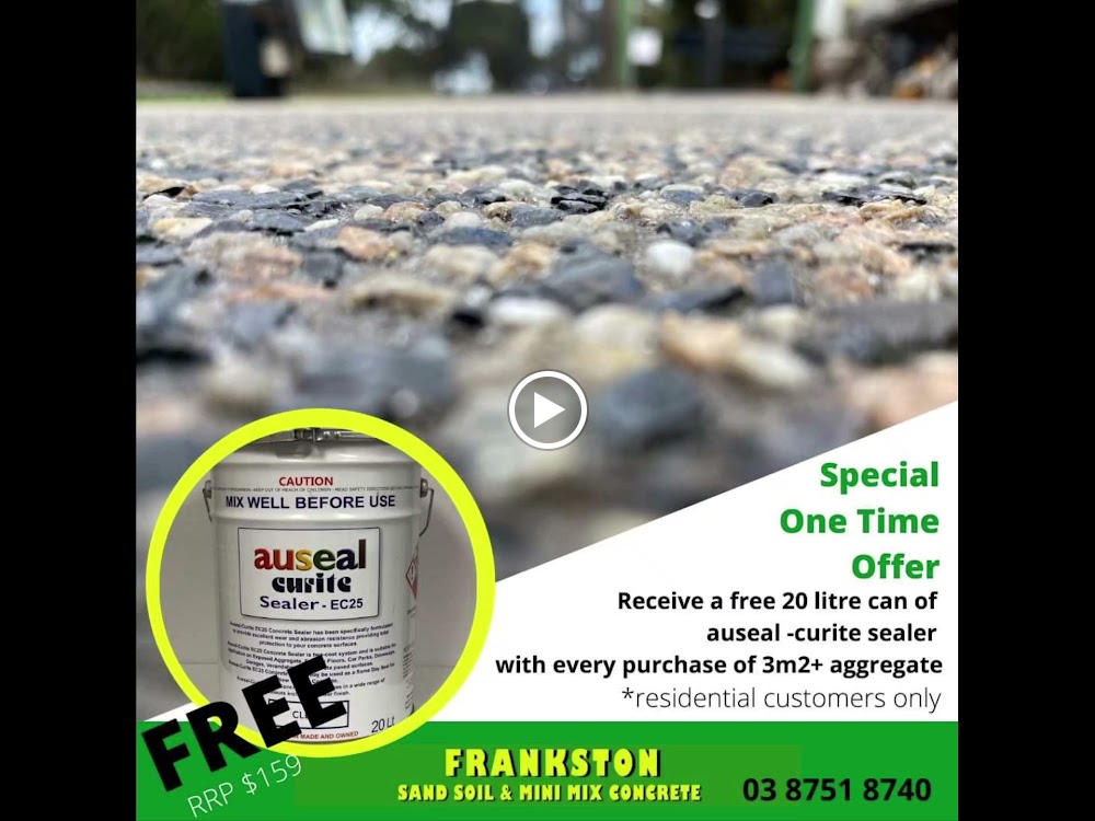 Frankston Sand, Soil & Mini Mix Concrete — recent concrete product supplier photo in Carrum Downs VIC 3201, VIC (Google Business Profile)