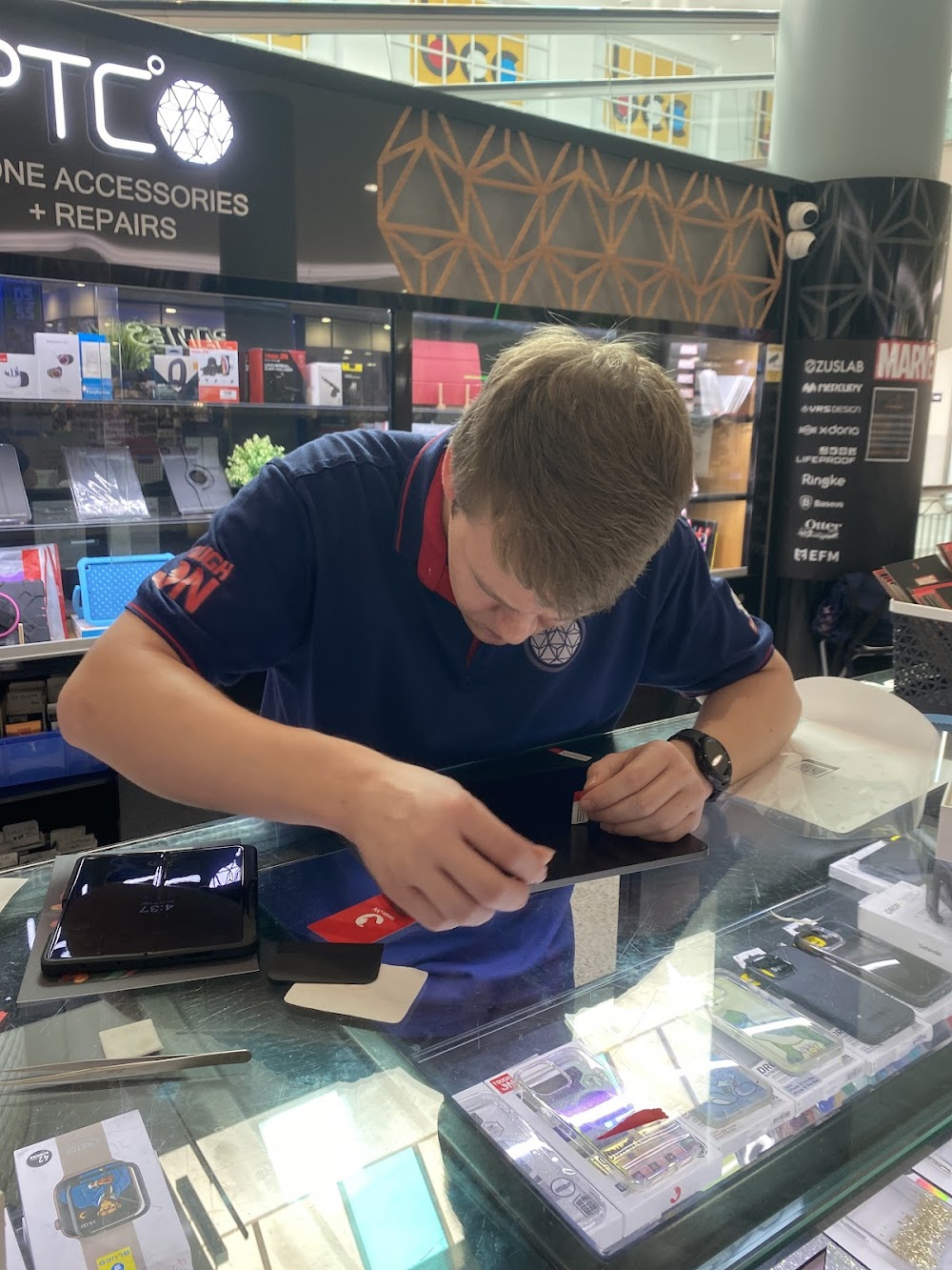 PTC Phone Repairs Stockland Cairns (Earlville) (Near EB Games) — recent phone repair service photo in Earlville QLD 4870, QLD (Google Business Profile)