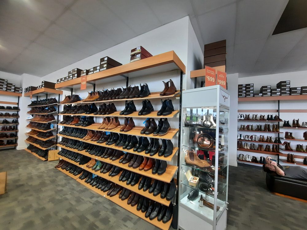 R.M.Williams Clearance Harbour Town Biggera Waters — recent boot store photo in Biggera Waters QLD 4216, QLD (Google Business Profile)