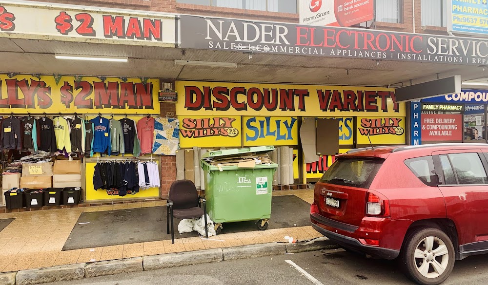 Silly Willys $2 Man — recent variety store photo in Granville NSW 2142, NSW (Google Business Profile)