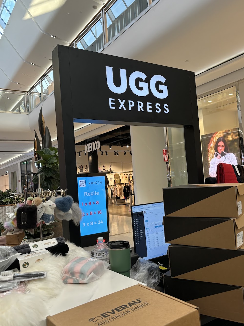 UGG Express - UGG Boots - Mt Gravatt Westfield — recent shoe store photo in Upper Mount Gravatt QLD 4122, QLD (Google Business Profile)