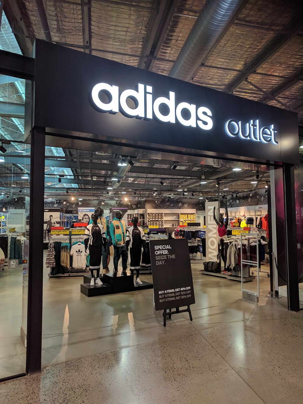 adidas Outlet DFO Essendon — recent sportswear store photo in Essendon Fields VIC 3041, VIC (Google Business Profile)