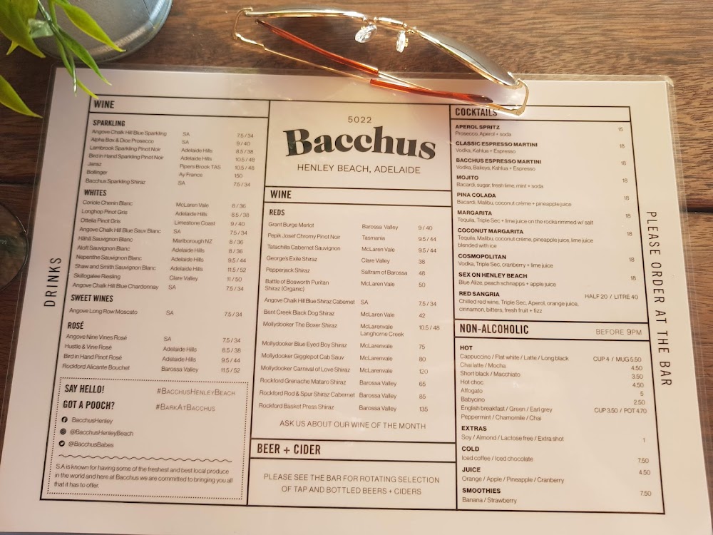 Bacchus Bar — recent bar photo in Henley Beach SA 5022, SA (Google Business Profile)