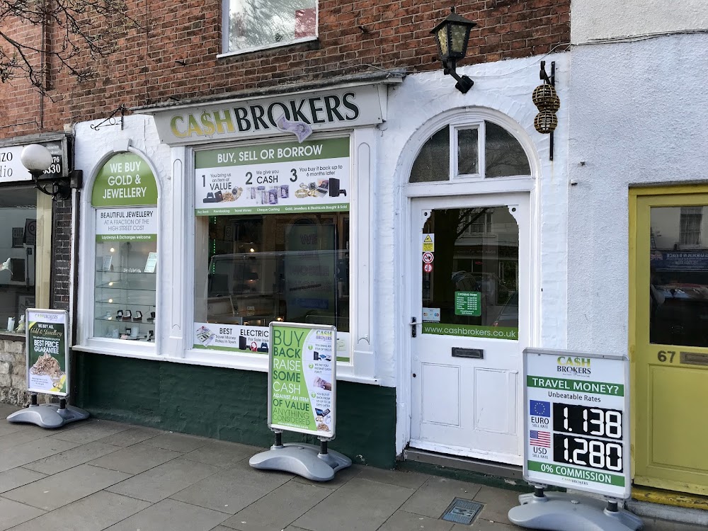 Cashbrokers Grantham — recent pawn shop photo in Grantham NG31 6LA, England (Google Business Profile)