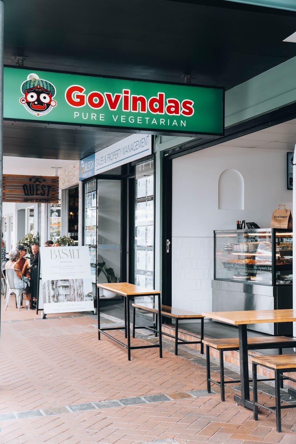 Govindas Burleigh Heads — recent vegetarian restaurant photo in Burleigh Heads QLD 4220, QLD (Google Business Profile)