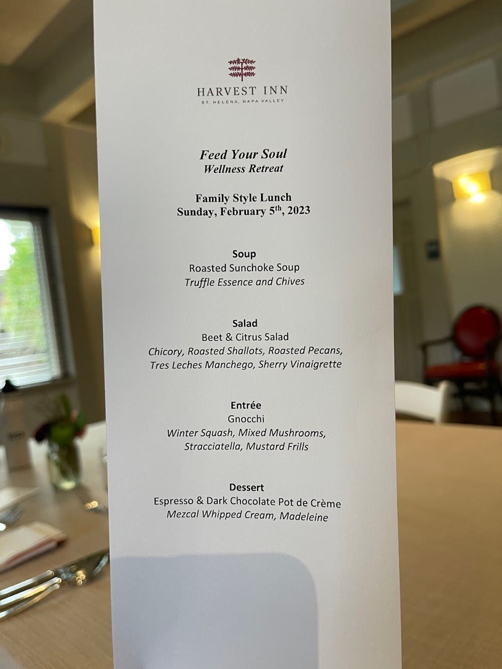 Harvest Table — recent restaurant photo in St Helena, CA (Google Business Profile)