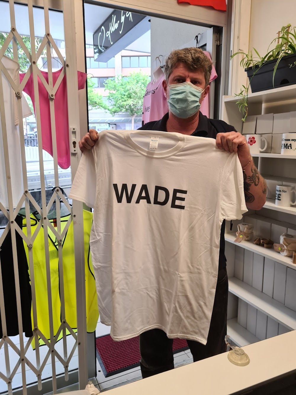 Kolour by Kaz Printing Shop for T-shirts & Merchandising — recent custom t-shirt store photo in Darlinghurst NSW 2010, NSW (Google Business Profile)