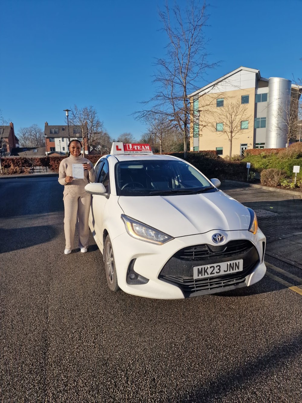 L Team Driving School — recent driving schools photo in Manchester M21 0UQ, Greater London (Google Business Profile)