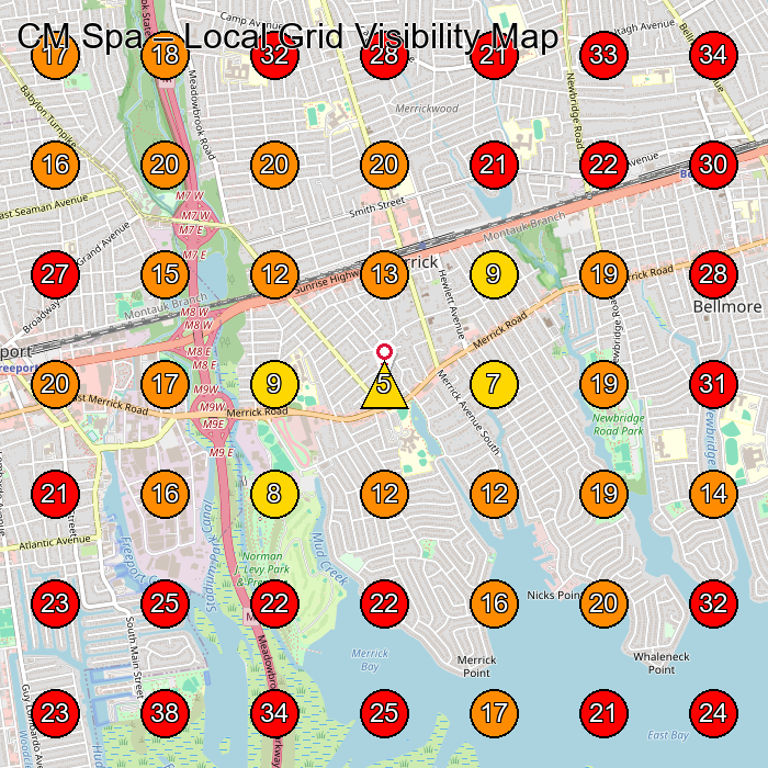 CM Spa GeoGrid visibility map for Spa in None
