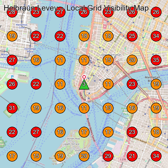 Helbraun Levey GeoGrid visibility map for Lawyer in None