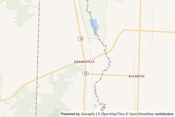 Adamsville digital marketing agency - Local SEO in Adamsville PA - GeoGrid map of Adamsville NY visibility