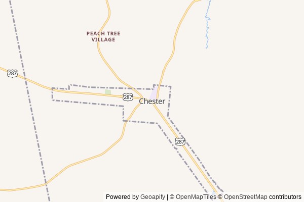 Chester digital marketing agency - Local SEO in Chester TX - GeoGrid map of Chester NY visibility