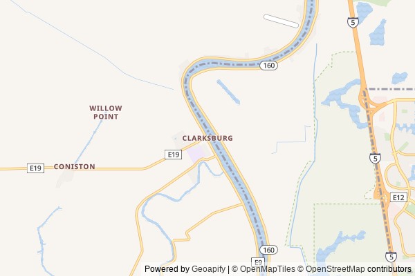 Clarksburg digital marketing agency - Local SEO in Clarksburg CA - GeoGrid map of Clarksburg NY visibility