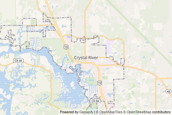 Crystal River digital marketing agency - Local SEO in Crystal River FL - GeoGrid map of Crystal River NY visibility