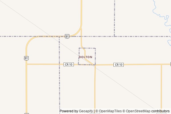 Dolton digital marketing agency - Local SEO in Dolton SD - GeoGrid map of Dolton NY visibility