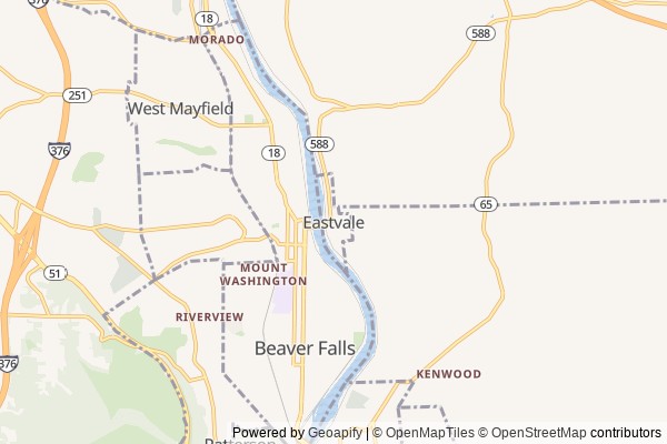 Eastvale digital marketing agency - Local SEO in Eastvale PA - GeoGrid map of Eastvale NY visibility