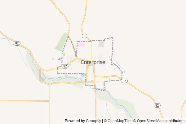 Enterprise digital marketing agency - Local SEO in Enterprise OR - GeoGrid map of Enterprise NY visibility