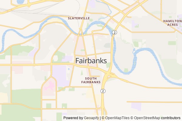 Fairbanks digital marketing agency - Local SEO in Fairbanks AK - GeoGrid map of Fairbanks NY visibility