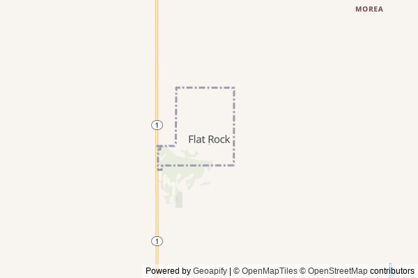 Flat Rock digital marketing agency - Local SEO in Flat Rock IL - GeoGrid map of Flat Rock NY visibility