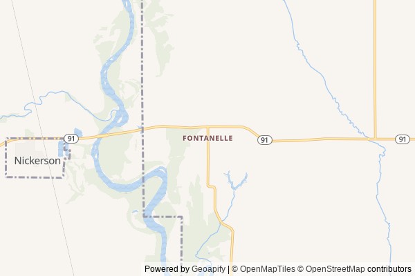 Fontanelle digital marketing agency - Local SEO in Fontanelle NE - GeoGrid map of Fontanelle NY visibility