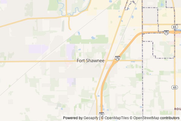 Fort Shawnee digital marketing agency - Local SEO in Fort Shawnee OH - GeoGrid map of Fort Shawnee NY visibility