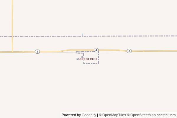 Frederick digital marketing agency - Local SEO in Frederick KS - GeoGrid map of Frederick NY visibility