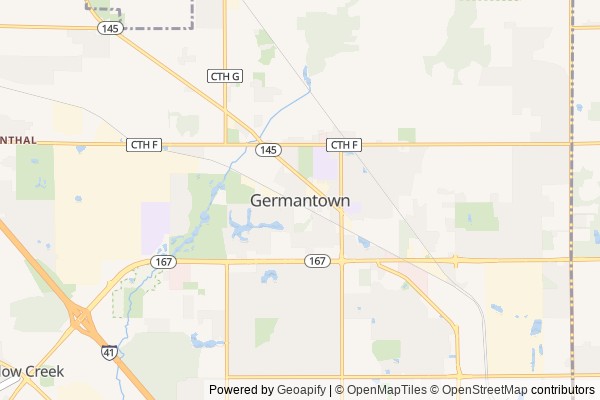 Germantown digital marketing agency - Local SEO in Germantown WI - GeoGrid map of Germantown NY visibility