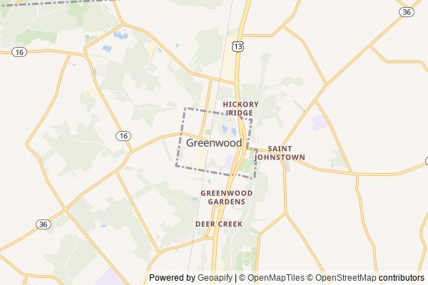 Greenwood digital marketing agency - Local SEO in Greenwood DE - GeoGrid map of Greenwood NY visibility