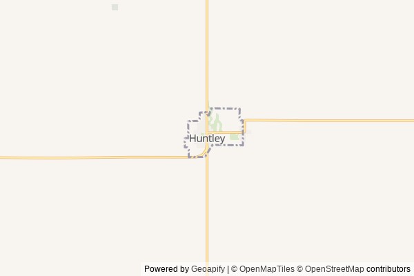 Huntley digital marketing agency - Local SEO in Huntley NE - GeoGrid map of Huntley NY visibility