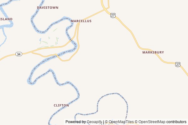 Lancaster digital marketing agency - Local SEO in Lancaster KY - GeoGrid map of Lancaster NY visibility