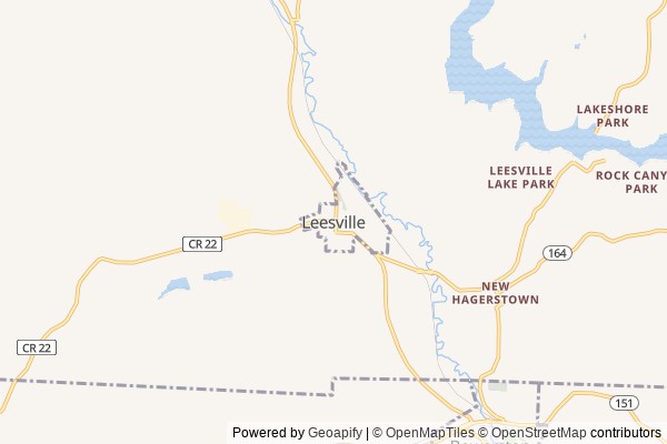 Leesville digital marketing agency - Local SEO in Leesville OH - GeoGrid map of Leesville NY visibility