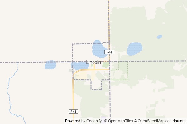 Lincoln digital marketing agency - Local SEO in Lincoln MI - GeoGrid map of Lincoln NY visibility