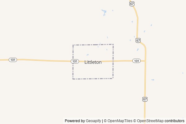 Littleton digital marketing agency - Local SEO in Littleton IL - GeoGrid map of Littleton NY visibility