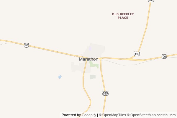 Marathon digital marketing agency - Local SEO in Marathon TX - GeoGrid map of Marathon NY visibility
