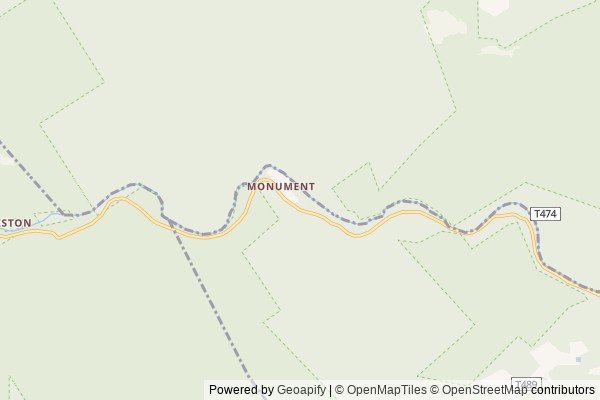 Monument digital marketing agency - Local SEO in Monument PA - GeoGrid map of Monument NY visibility