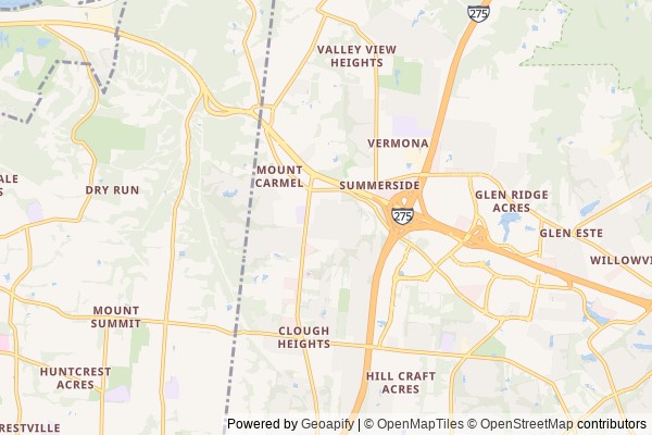 Mount Carmel digital marketing agency - Local SEO in Mount Carmel OH - GeoGrid map of Mount Carmel NY visibility