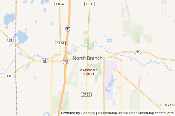North Branch digital marketing agency - Local SEO in North Branch MN - GeoGrid map of North Branch NY visibility