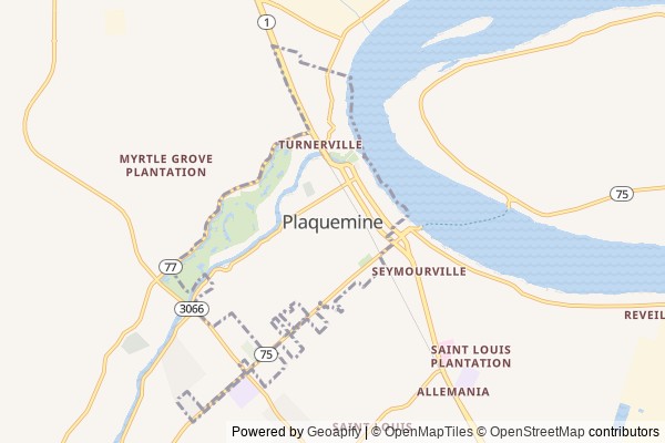 Plaquemine digital marketing agency - Local SEO in Plaquemine LA - GeoGrid map of Plaquemine NY visibility