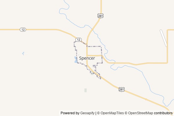 Spencer digital marketing agency - Local SEO in Spencer NE - GeoGrid map of Spencer NY visibility