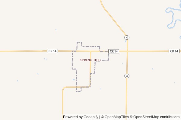 Spring Hill digital marketing agency - Local SEO in Spring Hill MN - GeoGrid map of Spring Hill NY visibility