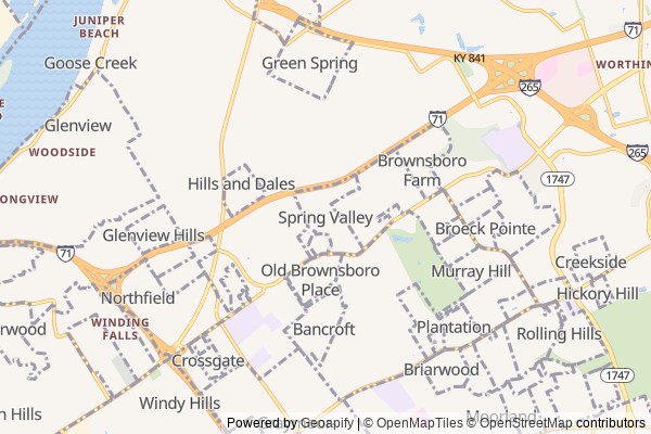 Spring Valley digital marketing agency - Local SEO in Spring Valley KY - GeoGrid map of Spring Valley NY visibility