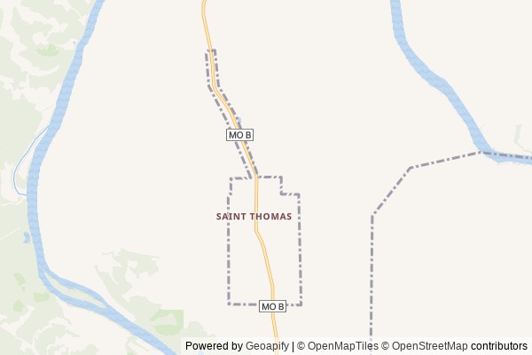 St. Thomas digital marketing agency - Local SEO in St. Thomas MO - GeoGrid map of St. Thomas NY visibility