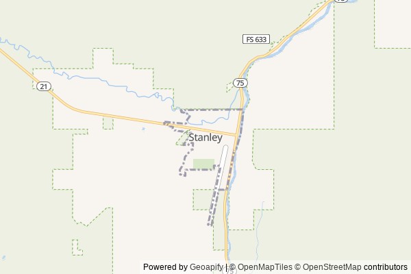 Stanley digital marketing agency - Local SEO in Stanley ID - GeoGrid map of Stanley NY visibility
