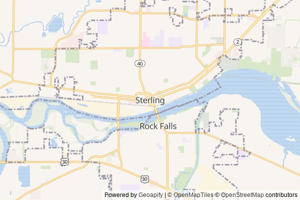 Sterling digital marketing agency - Local SEO in Sterling IL - GeoGrid map of Sterling NY visibility
