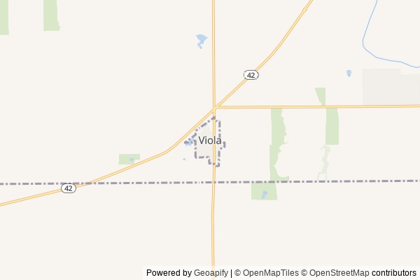 Viola digital marketing agency - Local SEO in Viola KS - GeoGrid map of Viola NY visibility