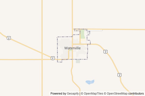 Waterville digital marketing agency - Local SEO in Waterville WA - GeoGrid map of Waterville NY visibility