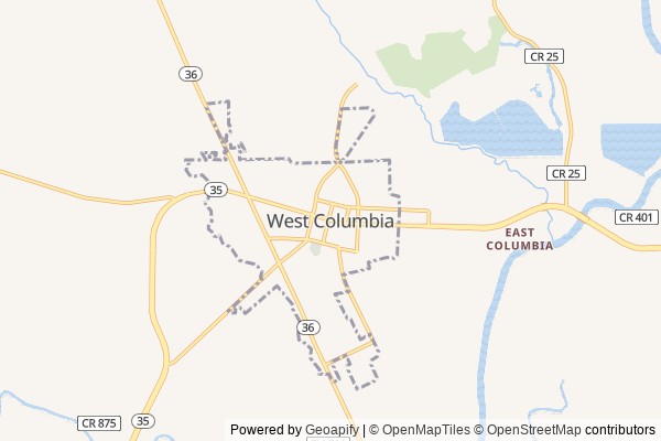 West Columbia digital marketing agency - Local SEO in West Columbia TX - GeoGrid map of West Columbia NY visibility