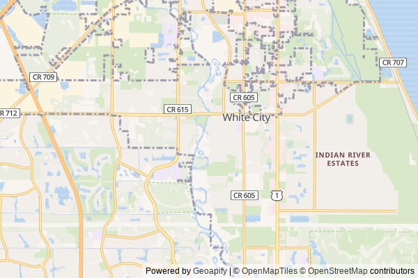 White City digital marketing agency - Local SEO in White City FL - GeoGrid map of White City NY visibility