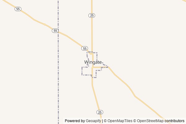 Wingate digital marketing agency - Local SEO in Wingate IN - GeoGrid map of Wingate NY visibility